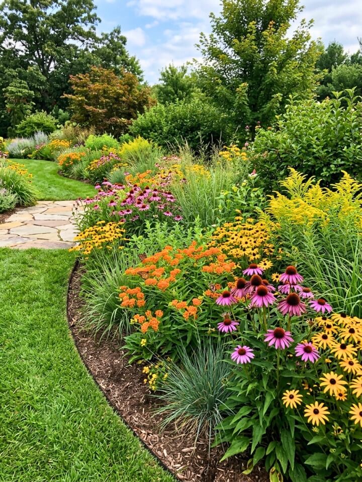 native plant garden eco friendly landscape