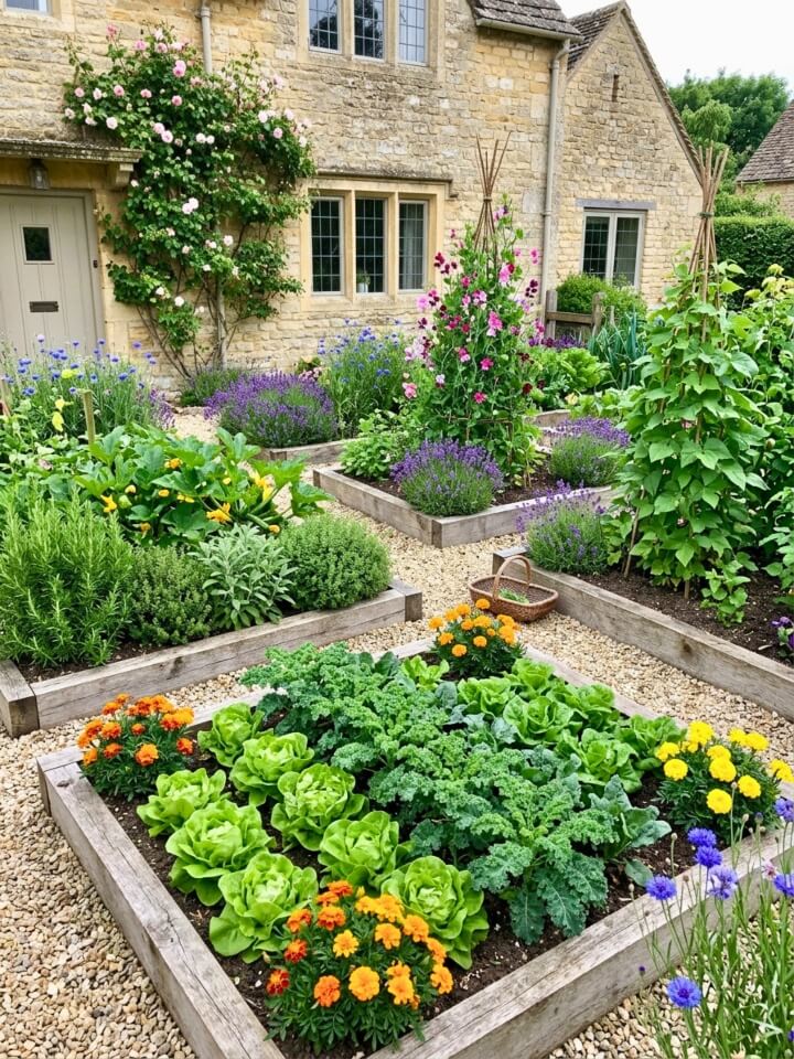 potager kitchen garden design