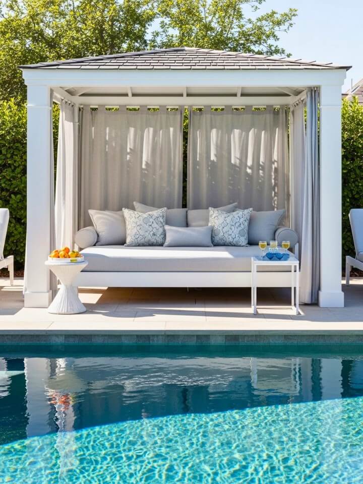 resort style daybed retreat