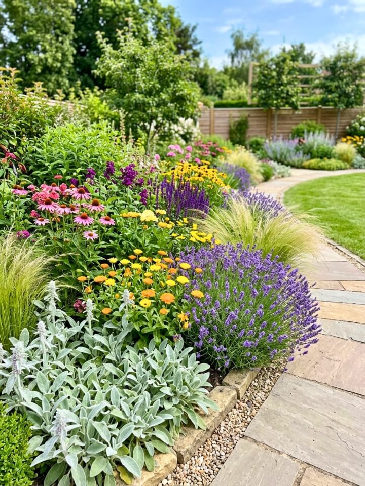 sensory garden texture scent color planting design