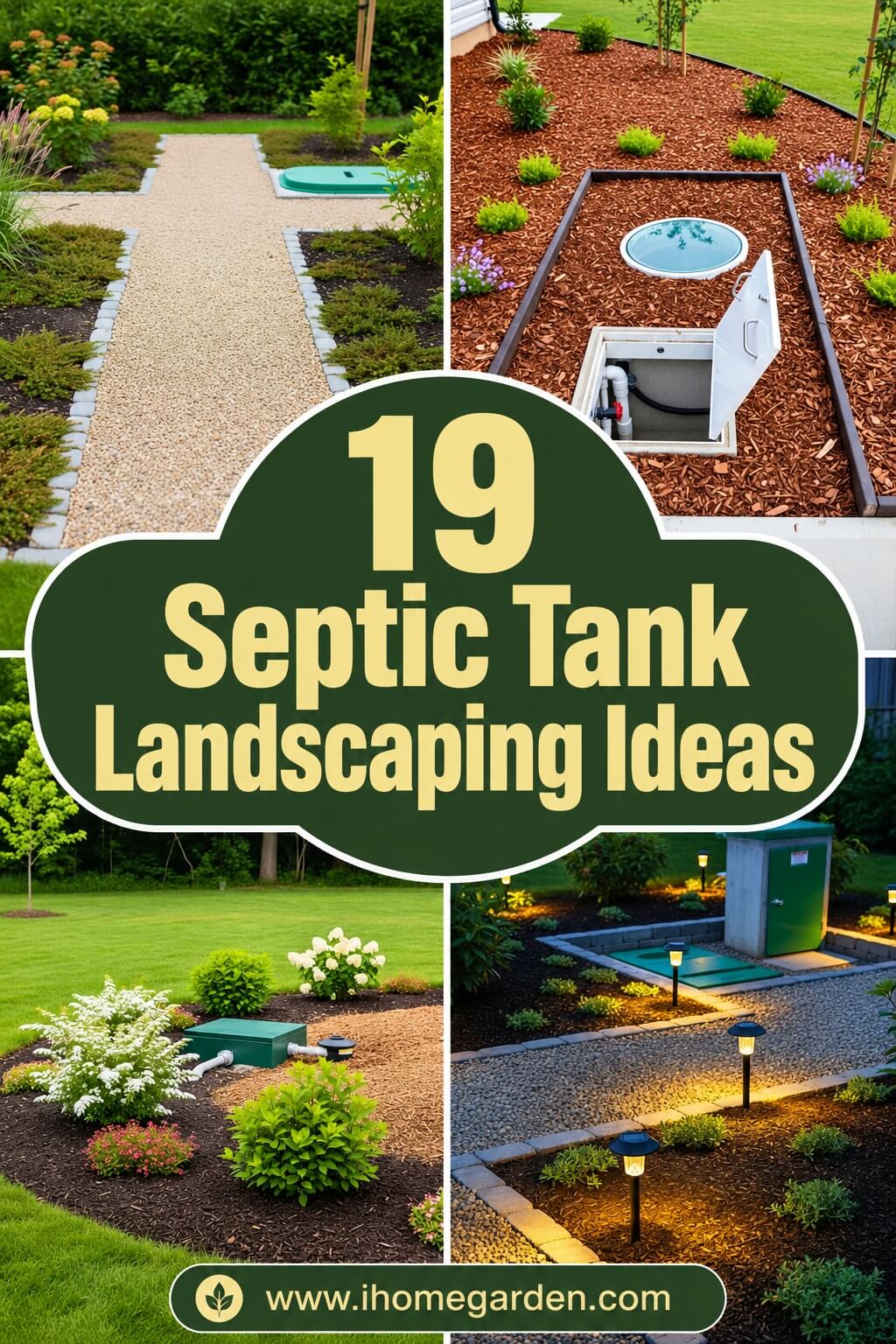 septic tank landscaping ideas