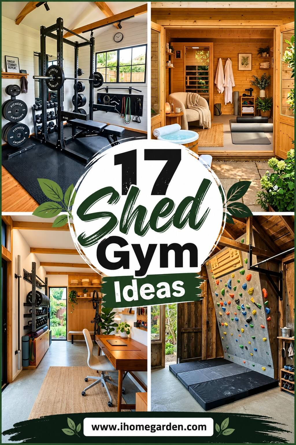 shed gym ideas