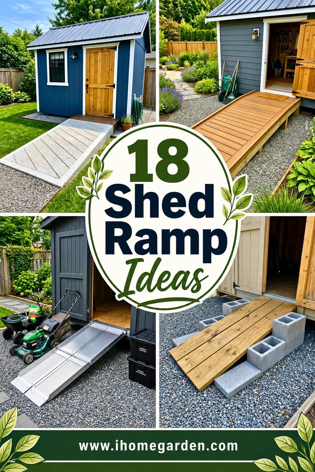 shed ramp ideas