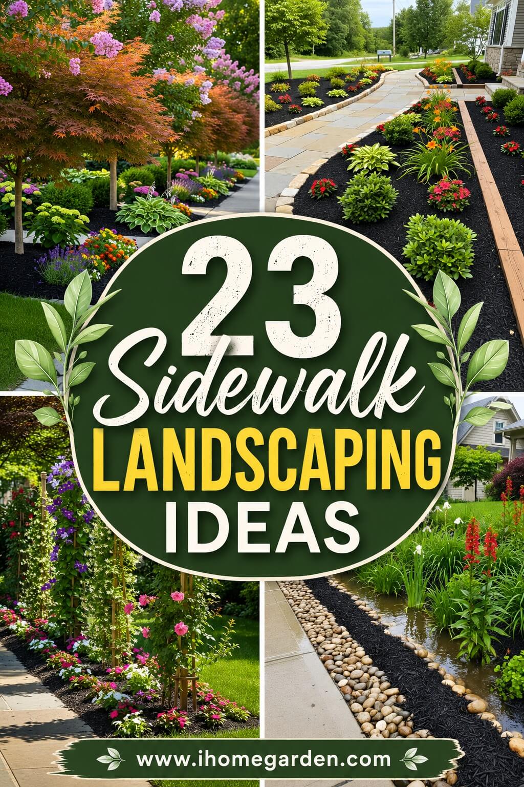 sidewalk landscaping ideas