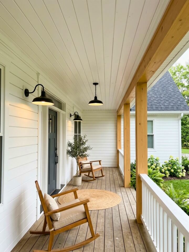 tongue and groove porch wood siding
