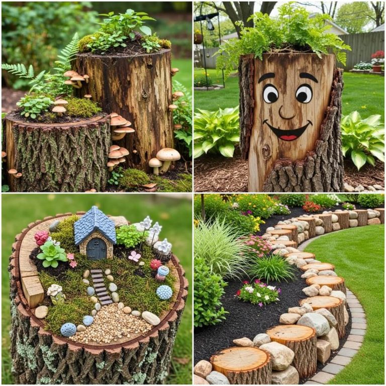 tree stump ideas to try