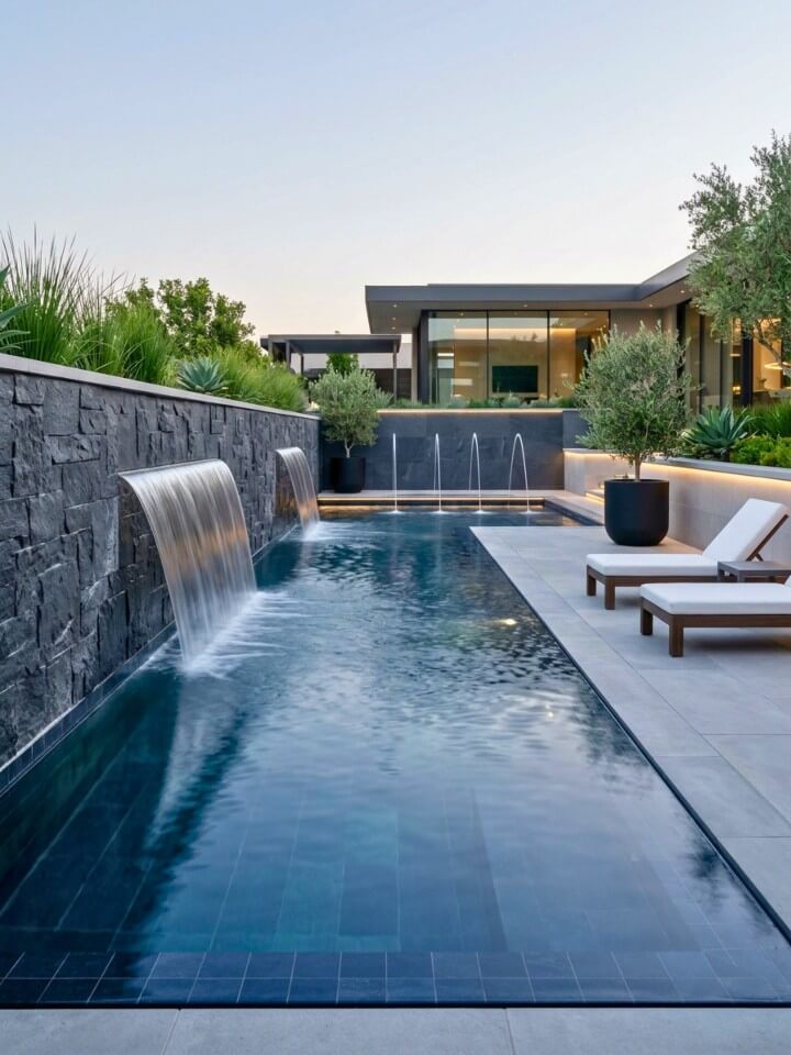 water features and fountains