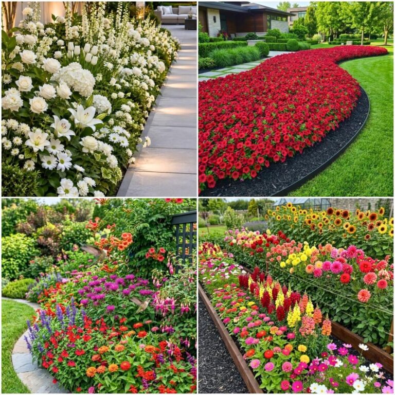 breathtaking flower bed ideas
