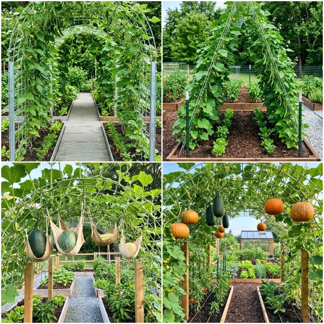 24 Cattle Panel Trellis Ideas To Grow More Food in Less Space