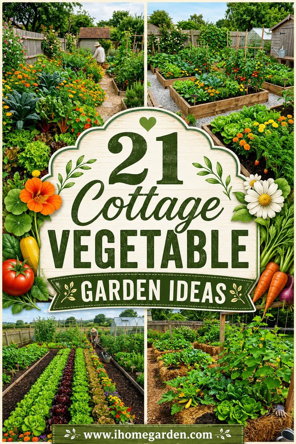 cottage vegetable garden ideas