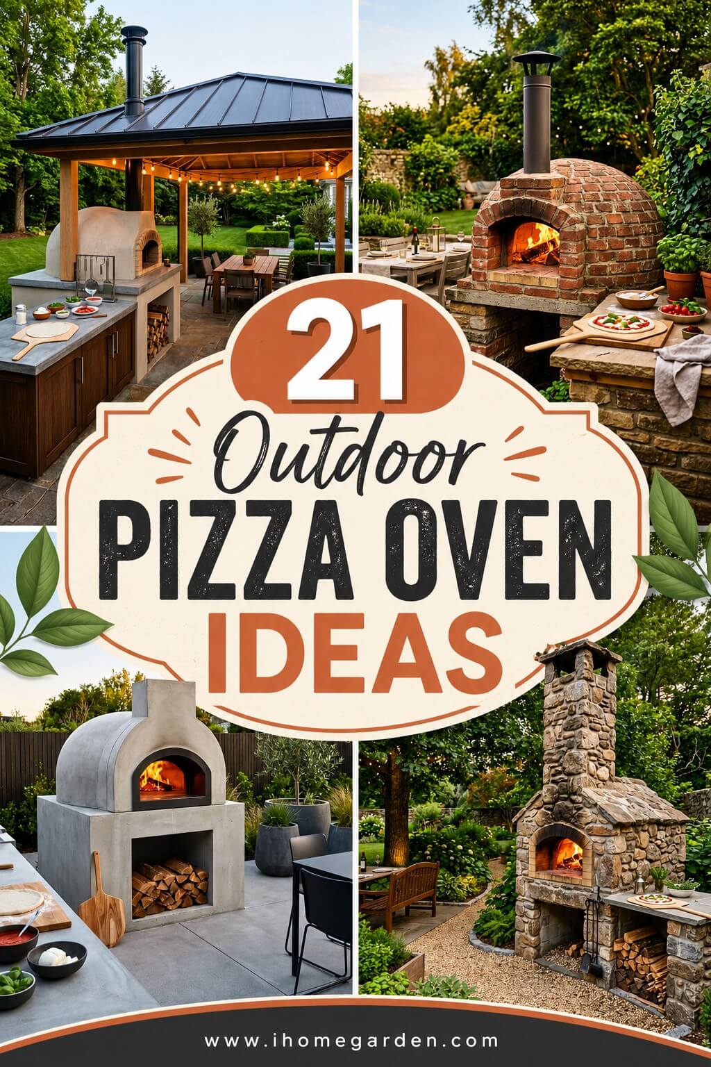 outdoor pizza oven ideas