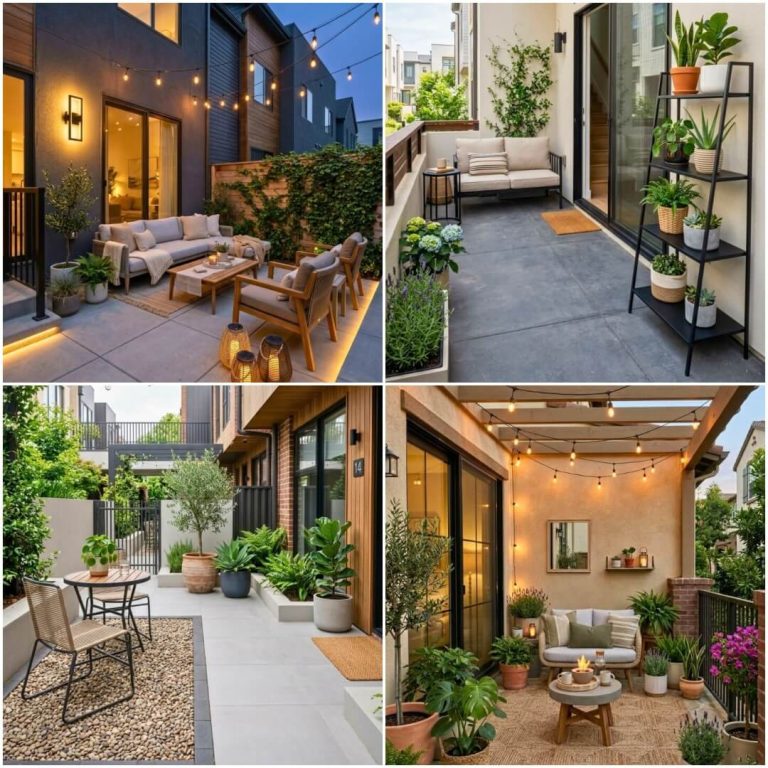 ravishing townhouse patio ideas