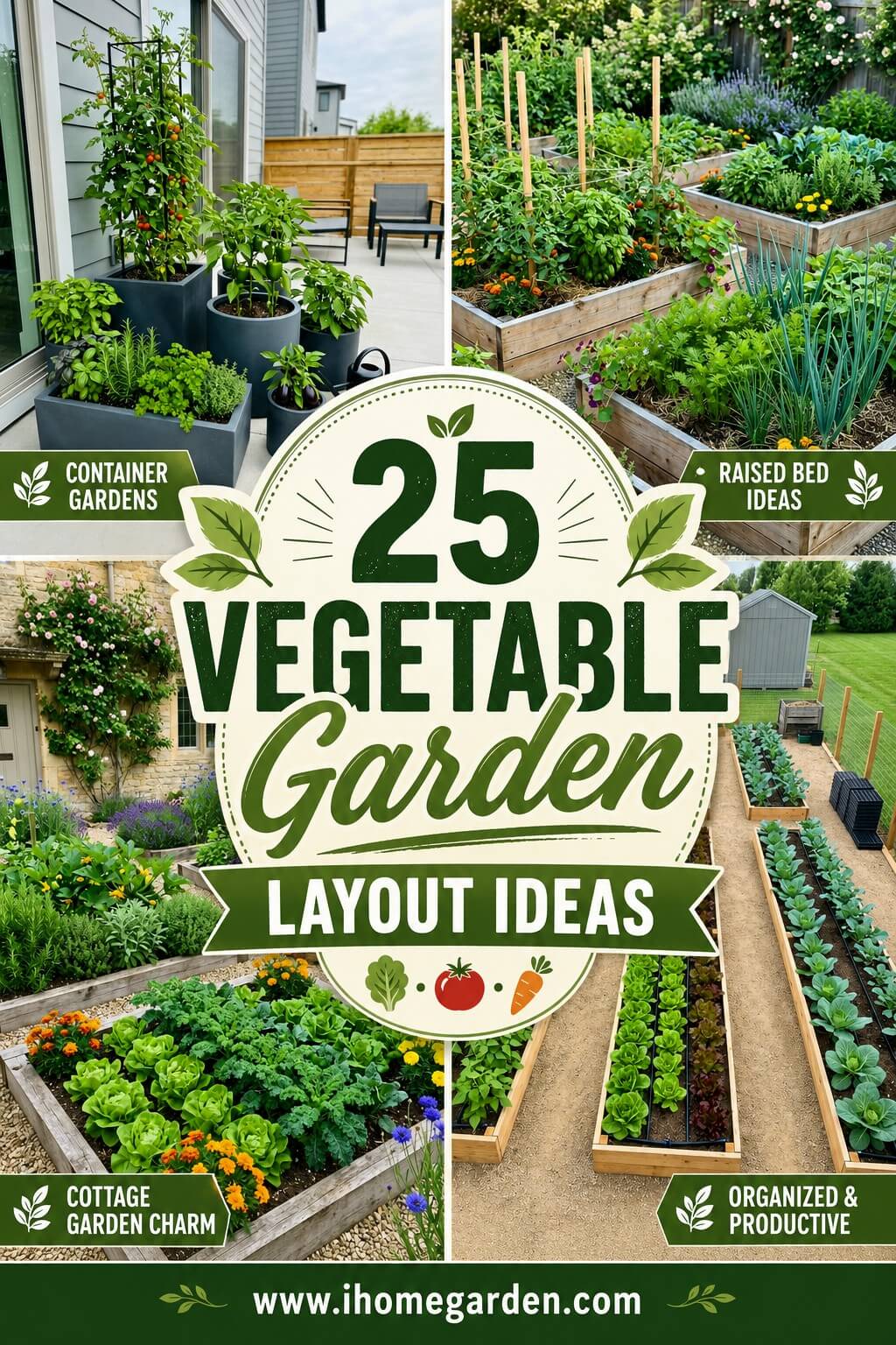 vegetable garden layout ideas